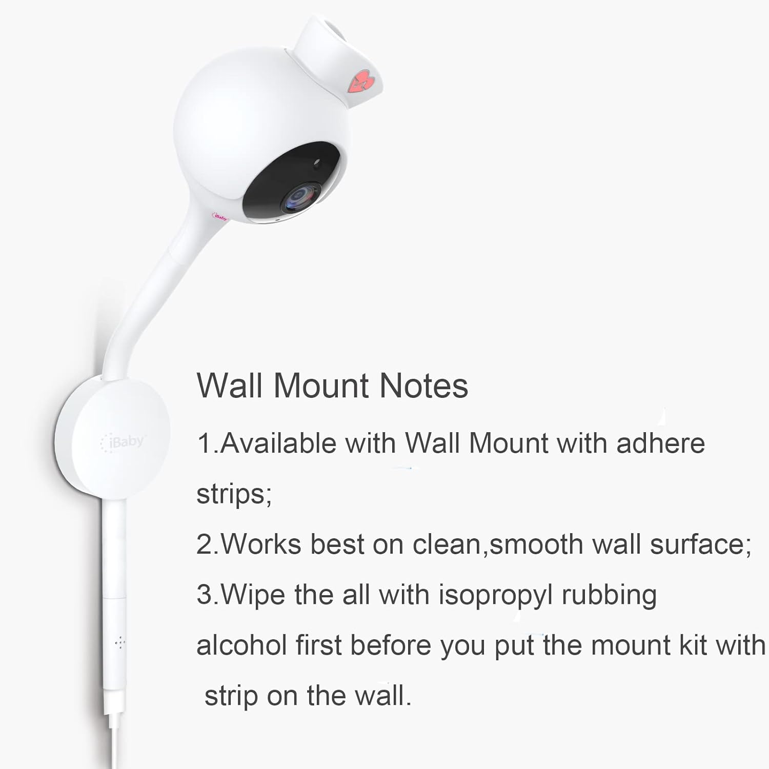 iBaby Smart Baby Breathing Monitor - with Camera and Audio, Tracking Baby's Breathing, Sleeping, Movement. i2 Wi-Fi Video Baby Monitor, Contactless, Work with Smartphone. - Image 9